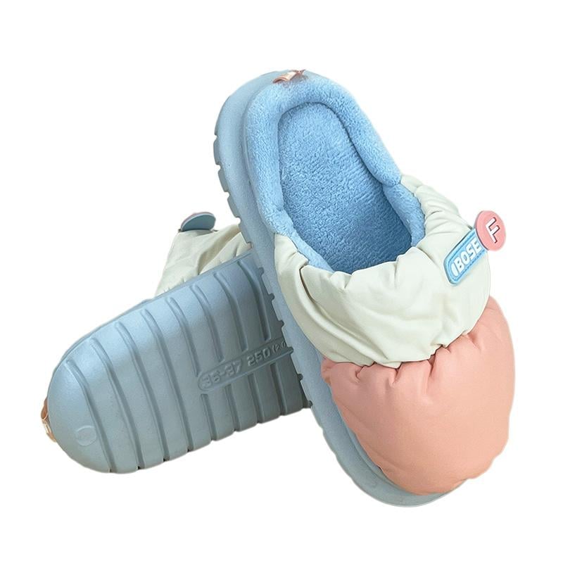 Тапочки комнатные женские Sanlin style 14605-3 p. 37 23-23,5 см Розово-голубой
