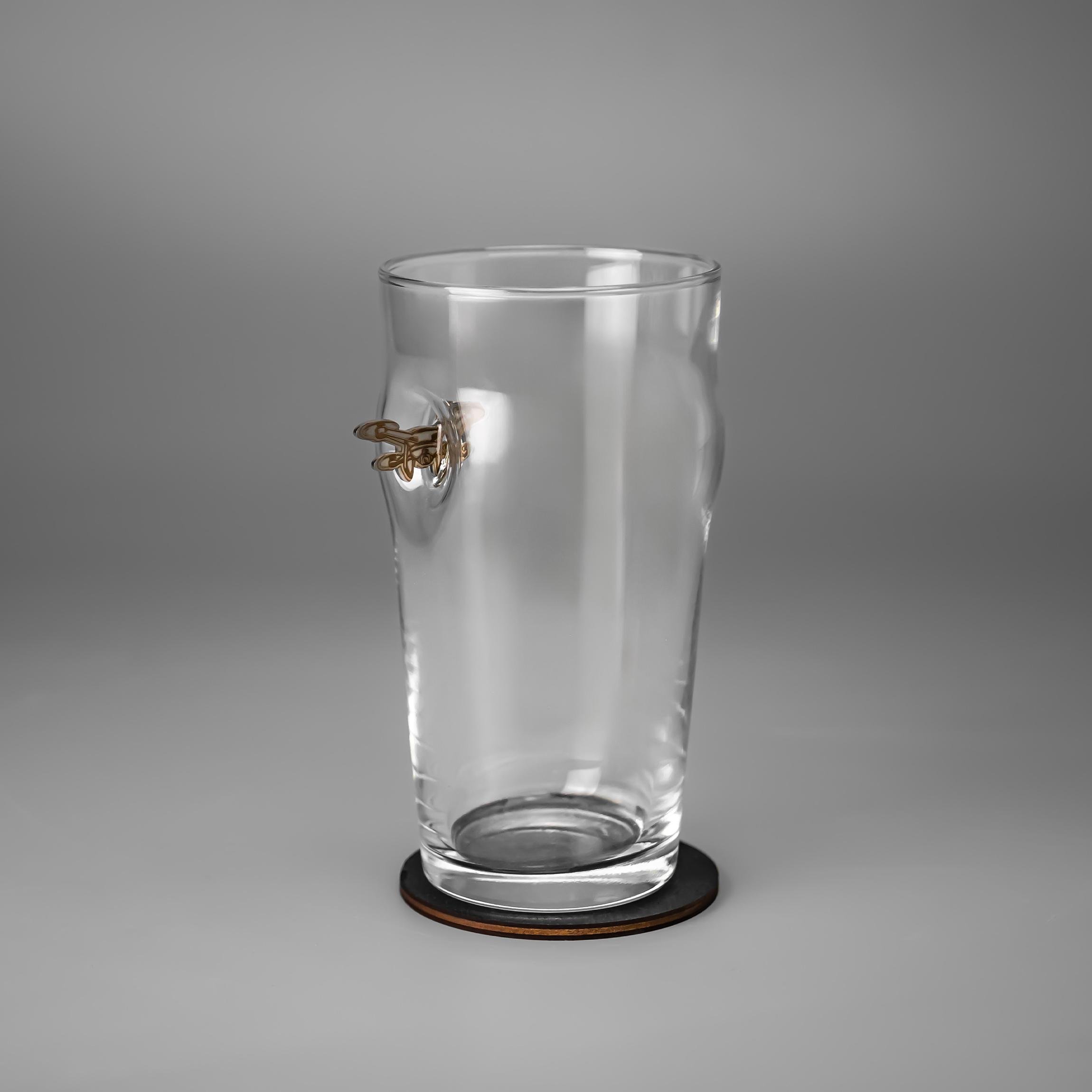 Бокал для пива с дроном VSKLO 500 мл (19483812) - фото 3 Бокал для пива с дроном VSKLO 500 мл (19483812) - фото 3