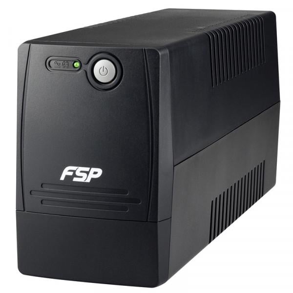 Джерело безперебійного живлення FSP FP800 800ВА 480 Вт Line-Int IECx4+USB AVR Black (PPF4800415) - фото 2