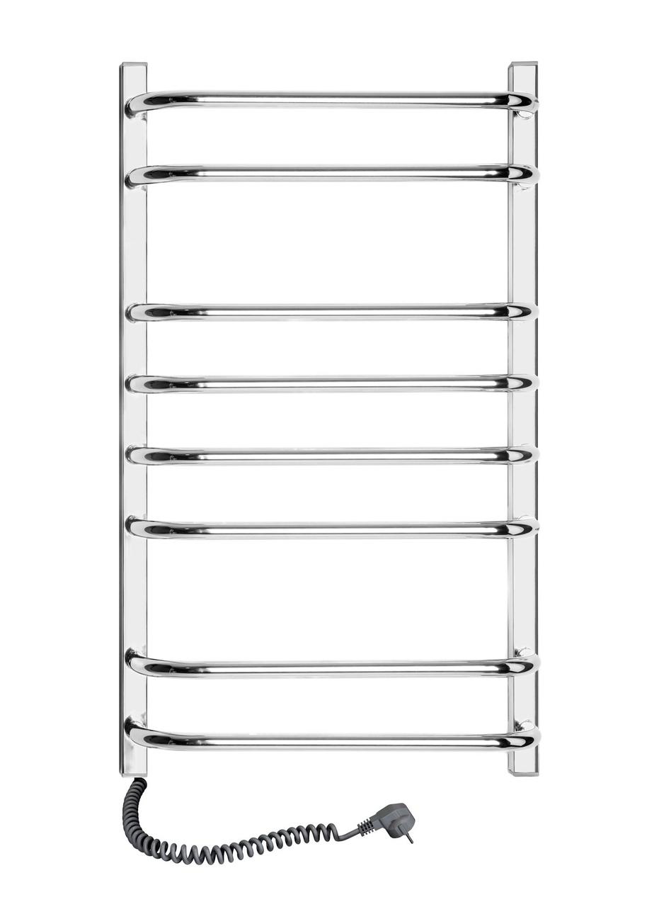 Полотенцесушитель электрический NAVIN Симфония Квадро 480x800 мм выключатель справа