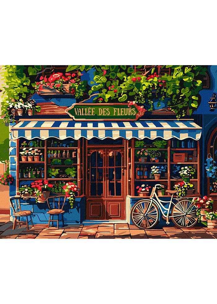 Картина по номерах Ideyka Долина квітів 40х50 см (KHO3649)