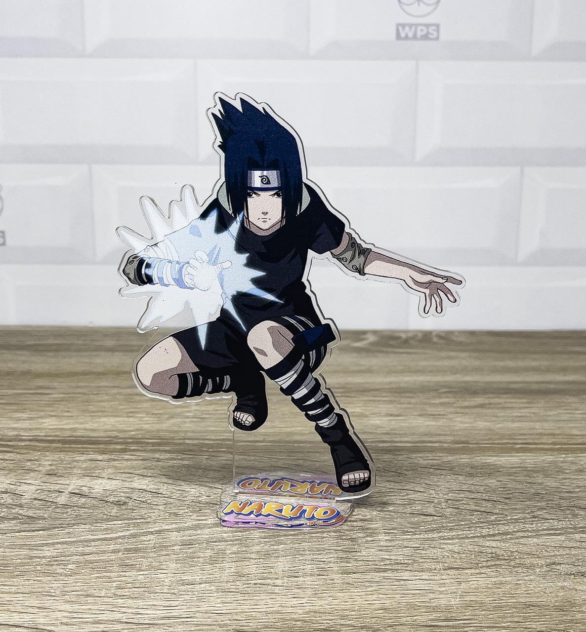 Фигурка коллекционная акриловая Аниме Naruto Саске Учиха 1 15 см (2116286222)