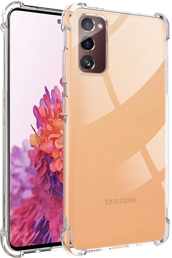 Прозрачный чехол Ultra Air для OneCam Samsung Galaxy S20 FE (усиленный углами) (21895)