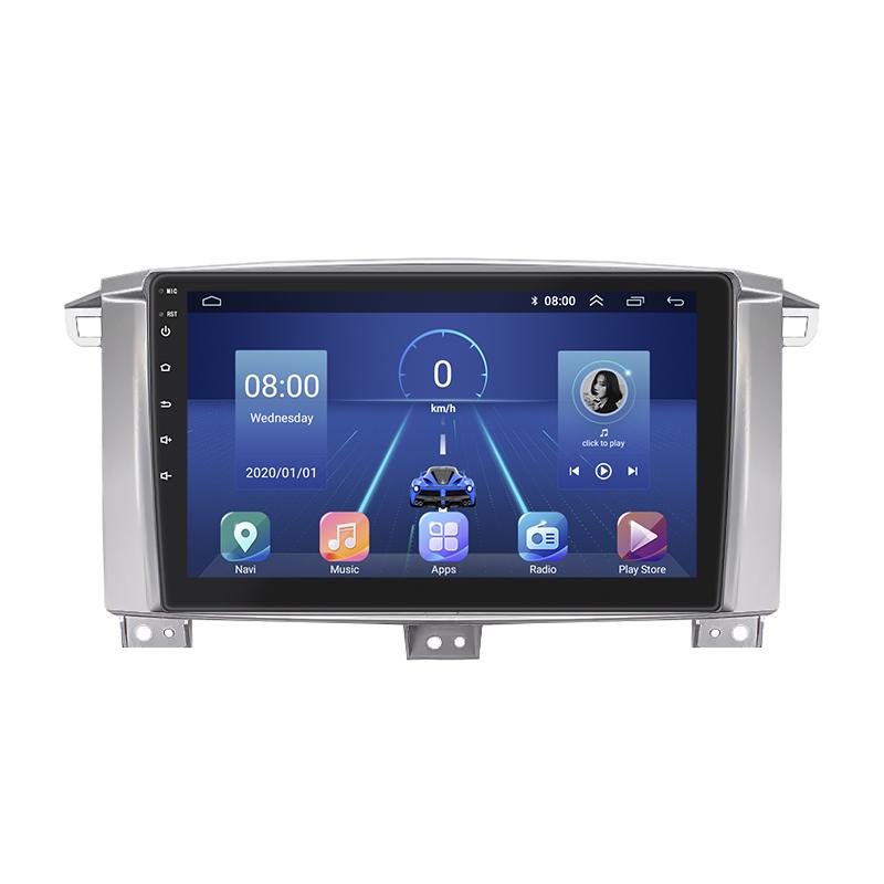 Штатная магнитола Lesko для Lexus LX II 1998-2002 экран 9" 2/32Gb 4G Wi-Fi GPS Top Лексус