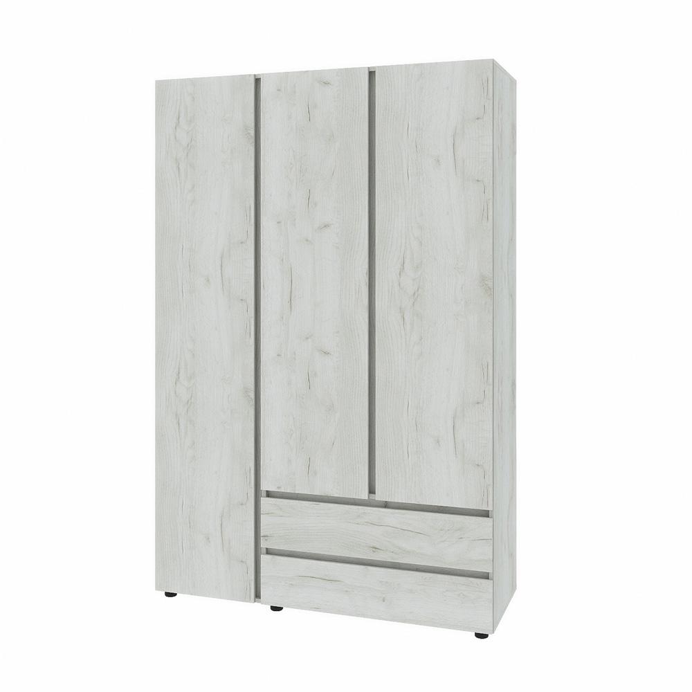 Шкаф трехдверный Эверест ШЛ-3 Лайт Дуб Крафт Белый (EVR-071085) - фото 5 Шкаф трехдверный Эверест ШЛ-3 Лайт Дуб Крафт Белый (EVR-071085) - фото 5