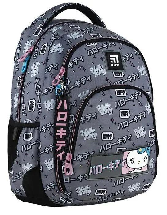 Школьный рюкзак KITE Education teens HK24-905M Hello Kitty с ортопедической спинкой (994471)
