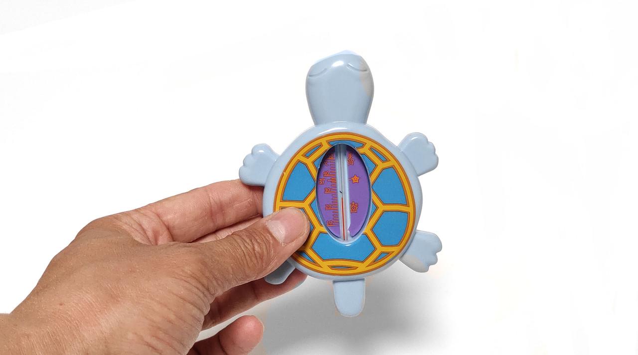 Термометр для води Bimbo в слюді в формі черепашки Блакитний - фото 3 Термометр для води Bimbo в слюді в формі черепашки Блакитний - фото 3