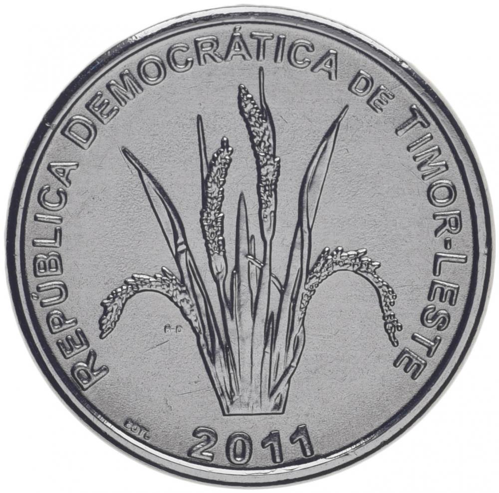 Коллекционная монета Восточный Тимор 5 сентаво 2011 UNC (KM#2)