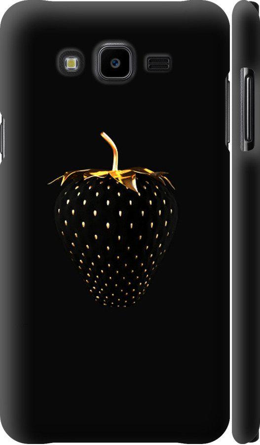 Чехол на Samsung Galaxy J7 Neo J701F Черная клубника (3585c-1402-42517)