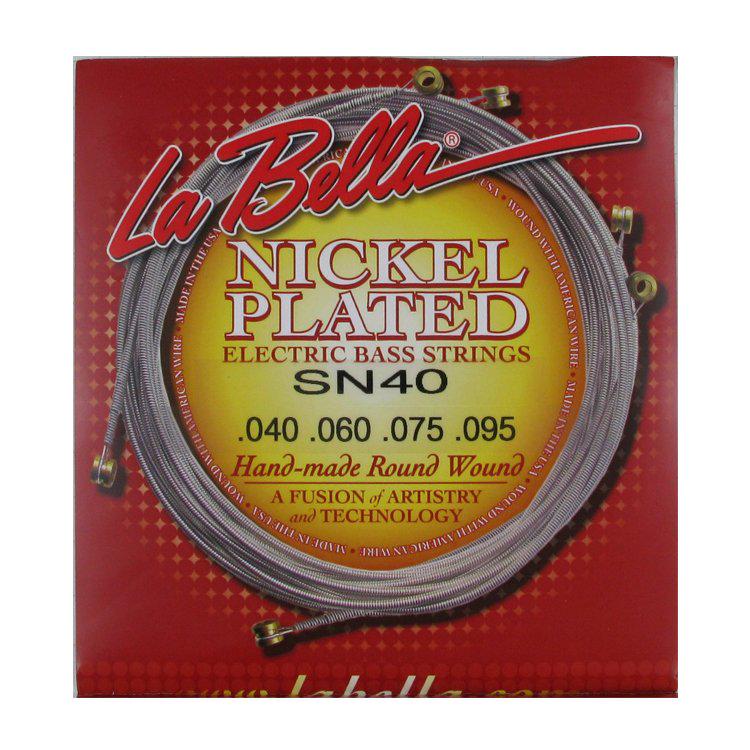 Струны для бас-гитары La Bella Nickel Round Wound SN40 40-95 (112523)