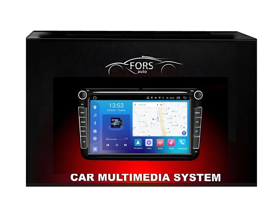 Автомагнитола универсальная FORS.auto для Volkswagen 2 PRO 2+32Gb CarPlay 8" (VW 2 PRO-8) - фото 4