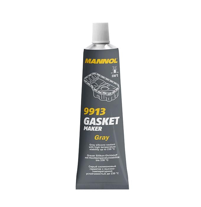 Герметик автомобільний силіконовий Mannol 9913 Gasket Maker 85 г Grey