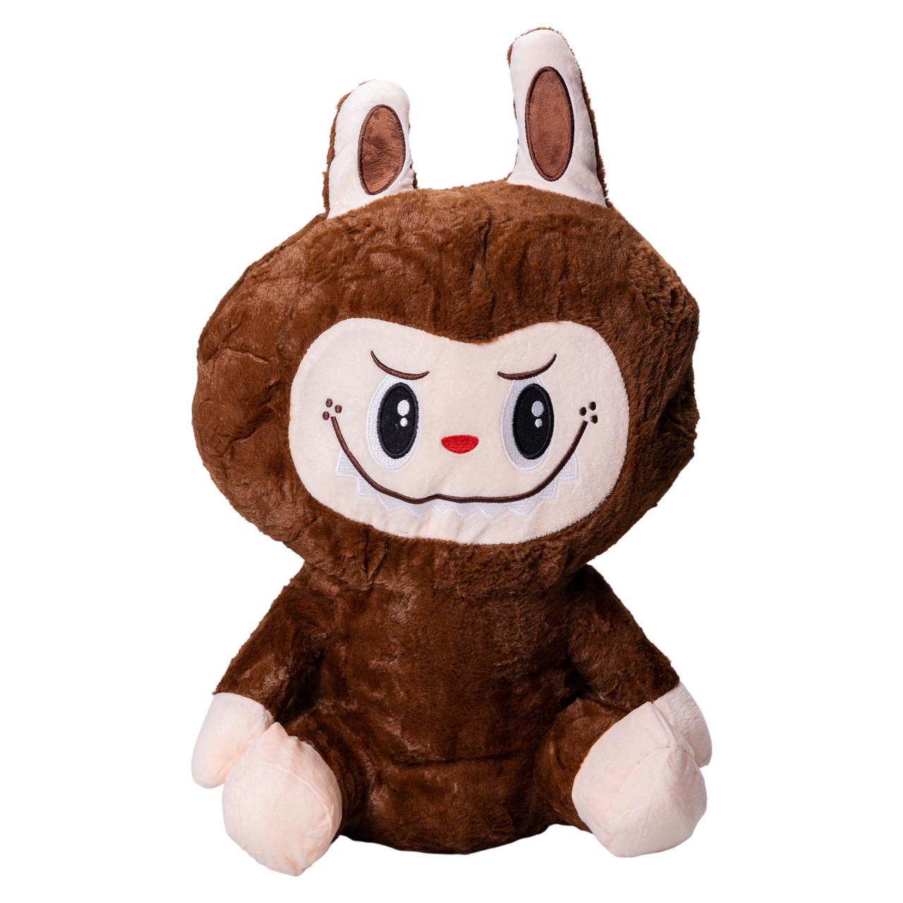 М'яка іграшка-плед подушка Colorful Home Лабубу 3в1 50 см Коричневий (LAB2BR) М'яка іграшка-плед подушка Colorful Home Лабубу 3в1 50 см Коричневий (LAB2BR)