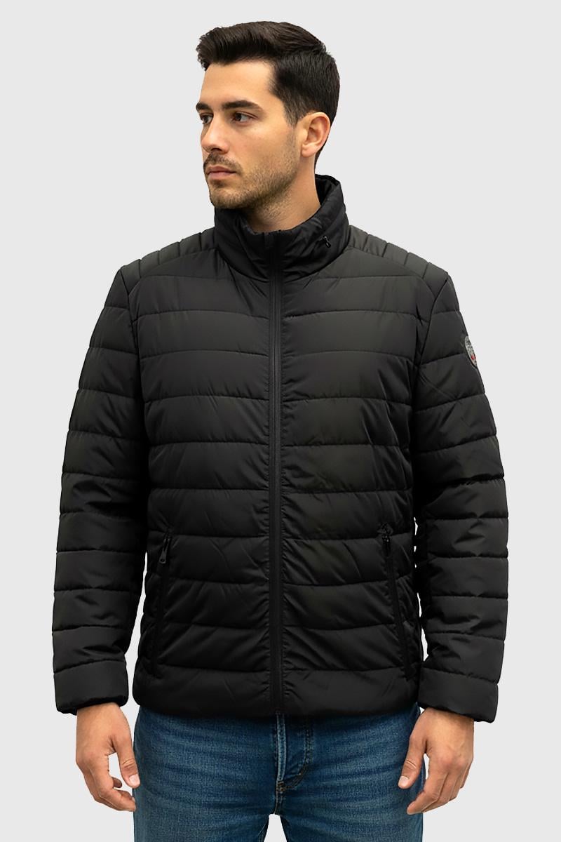Куртка короткая стеганная р. 56 Черный (SB-24258-ducat-black)
