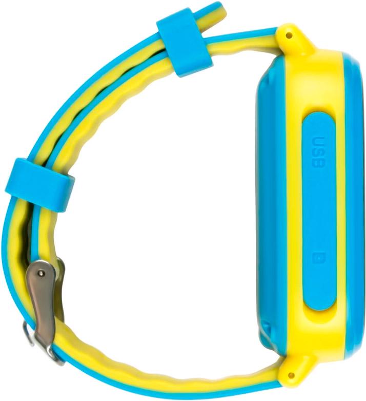 Смарт-годинник дитячий AmiGo Glory GO001 Blue/Yellow (81814) - фото 3