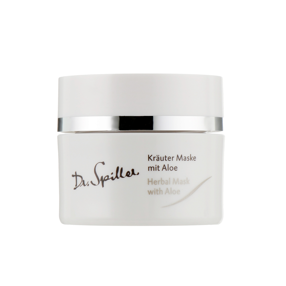 Маска трав'яна з алое вера для проблемної шкіри Dr.Spiller Intense Herbal Mask With Aloe 50 мл