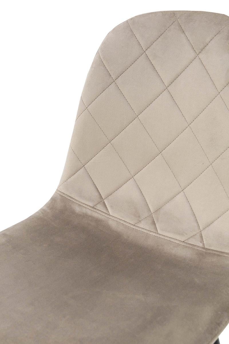 Стілець кухонний Ембер-L Мікс Меблі Чорний/Велюр Бежевий - фото 6 Стілець кухонний Ембер-L Мікс Меблі Чорний/Велюр Бежевий - фото 6