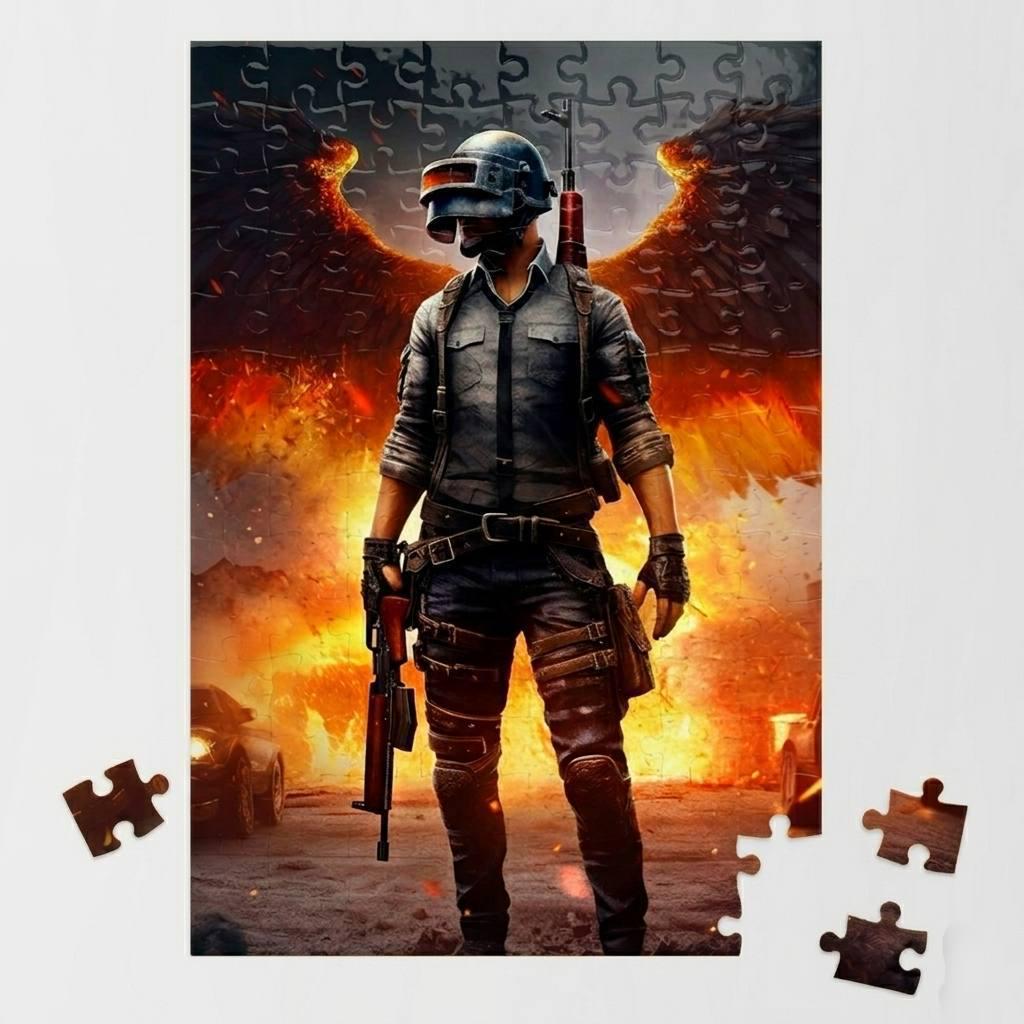Пазл по индивидуальному дизайну PUBG Пабг