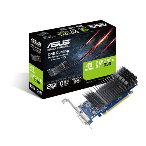 Видеокарта Asus nVidia GT1030 2 ГБ GDDR5/6008 МГц (GT1030-SL-2G-BRK) - фото 4