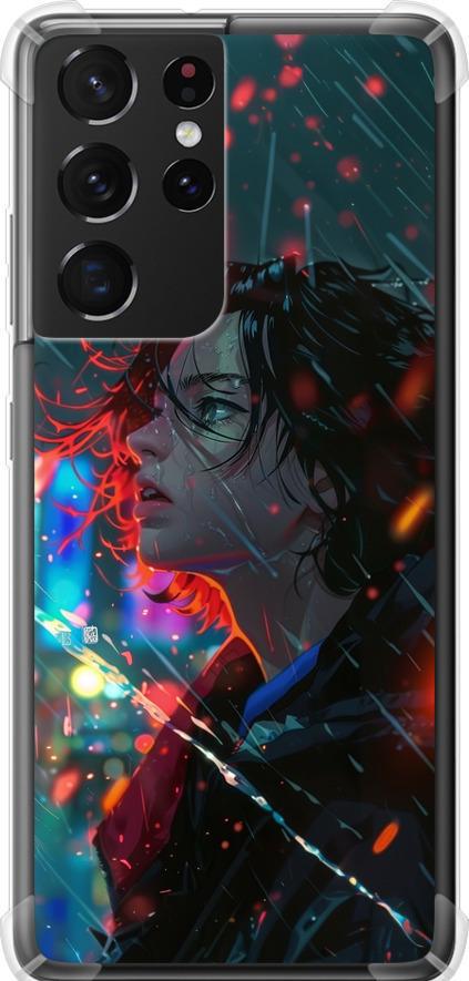 Чехол на Samsung Galaxy S21 Ultra (5G) Ночные огни (6096sp-2116-42517) Чехол на Samsung Galaxy S21 Ultra (5G) Ночные огни (6096sp-2116-42517)