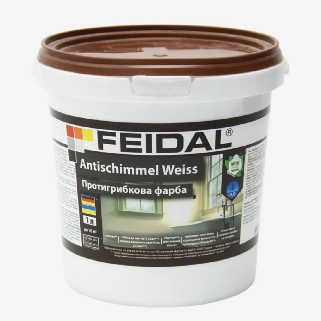 Краска противогрибковая Feidal Antischimmel Weiss 1 л Белый (1886454979)