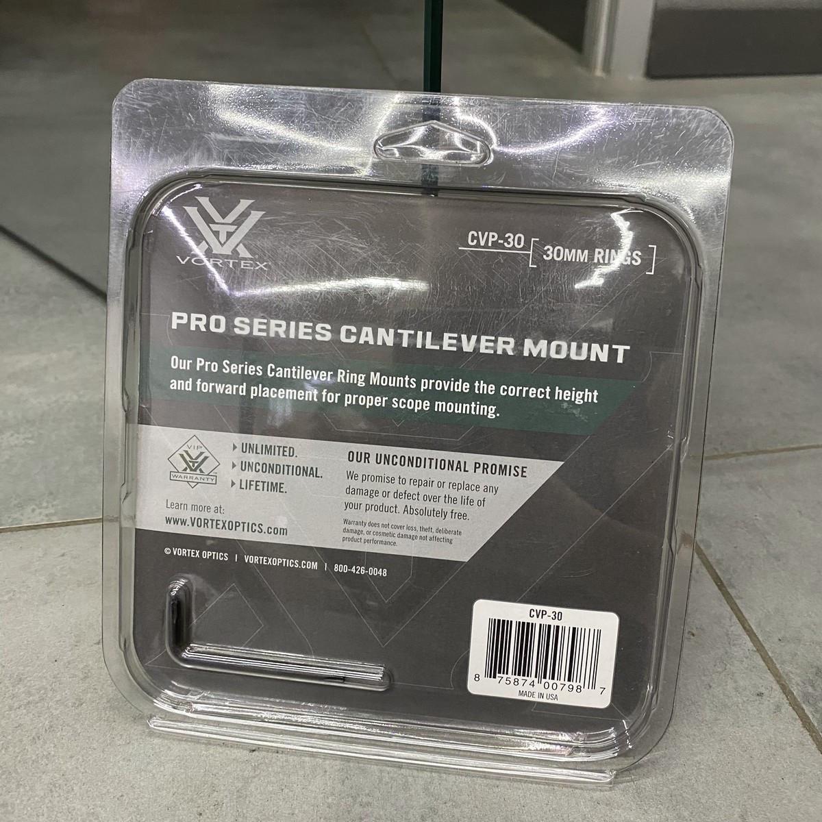 Крепление для прицела моноблок Vortex Pro 30 мм Extended Viper Cantilever mount цельное на Picatinny (CVP-30) - фото 8 Крепление для прицела моноблок Vortex Pro 30 мм Extended Viper Cantilever mount цельное на Picatinny (CVP-30) - фото 8