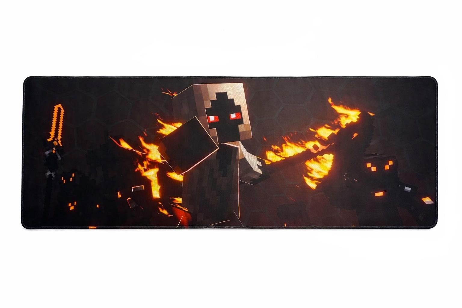 Коврик для мыши Minecraft Воин 80х30 см (32992792)