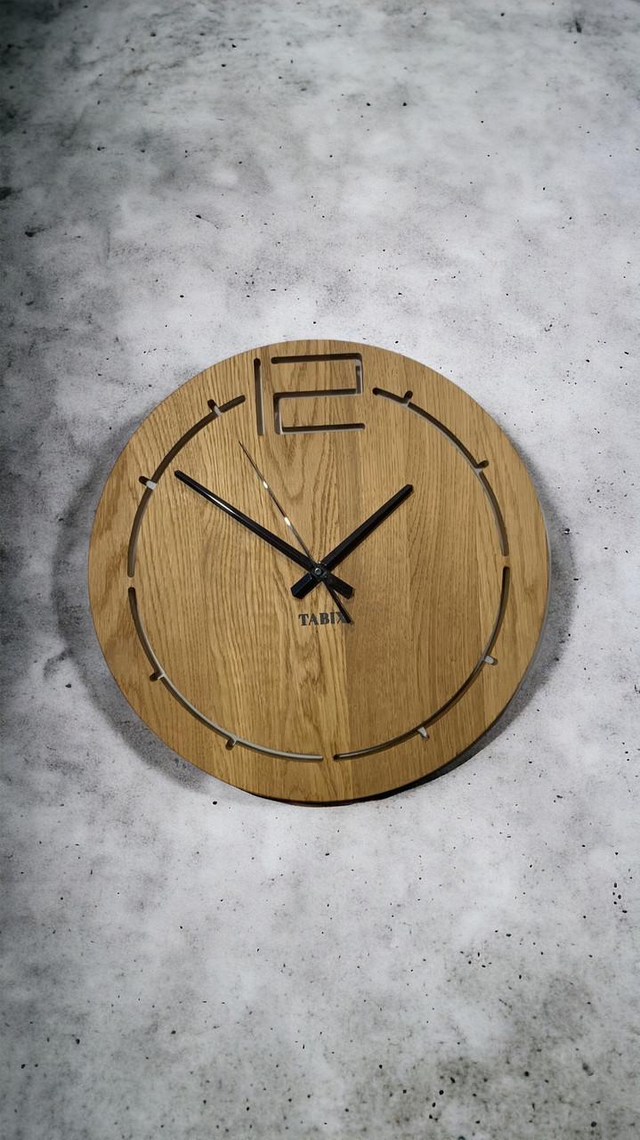 Часы настенные Timeless Timber деревянные - фото 4