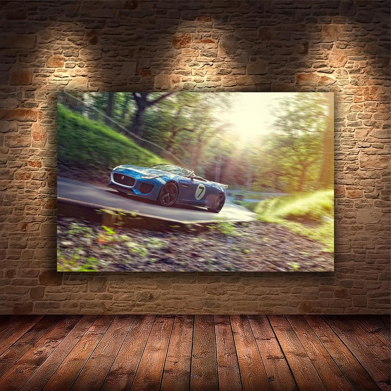 Картина на холсте Спортивный автомобиль 30x40 см (M159)