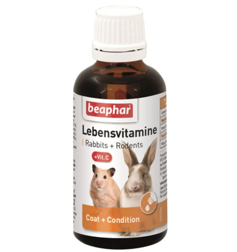 Витамины для грызунов Lebens vitamine 50 мл