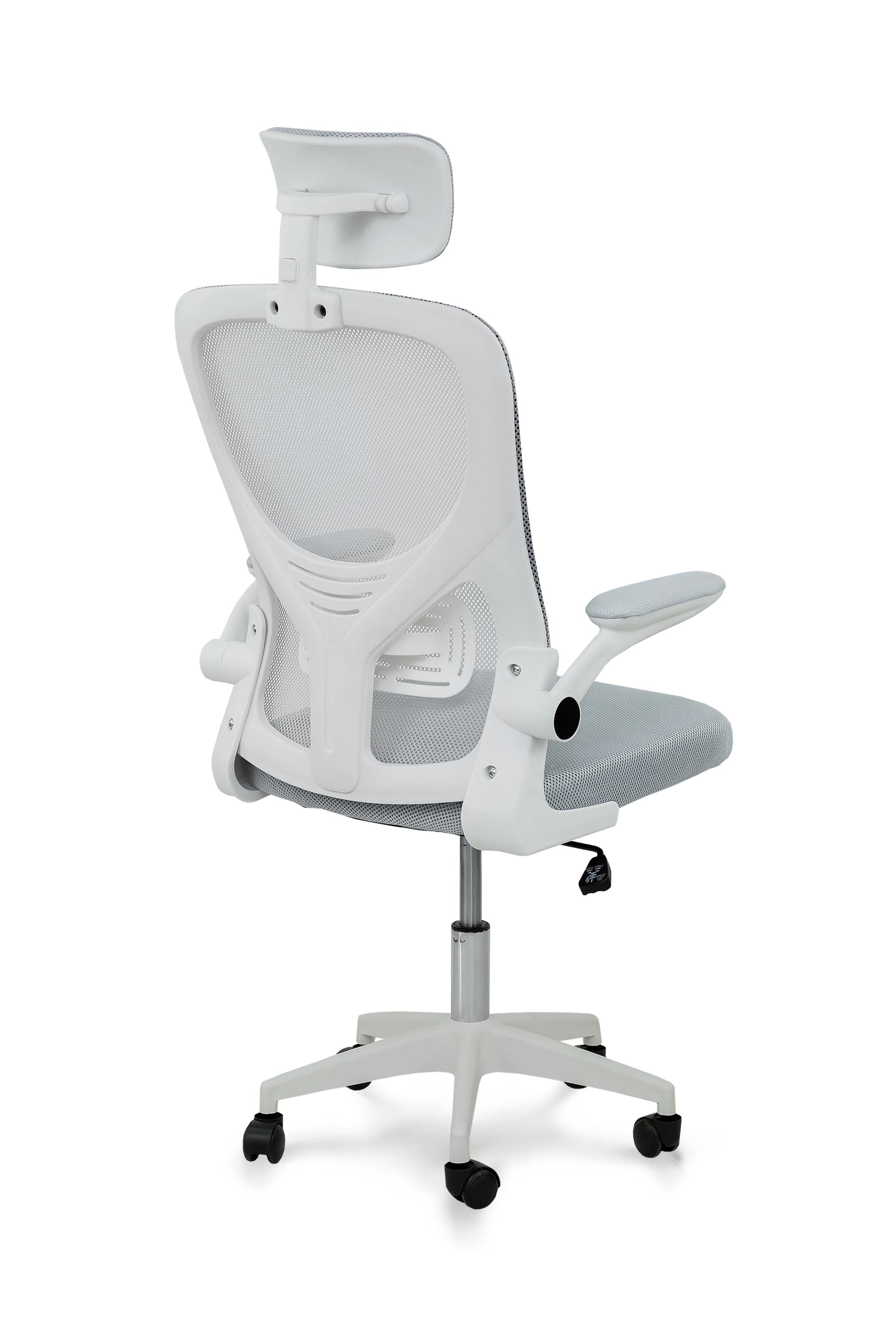 Офісне крісло Comfort Line TONUS Білий/Світло-сірий (TNSWG-124947) - фото 10