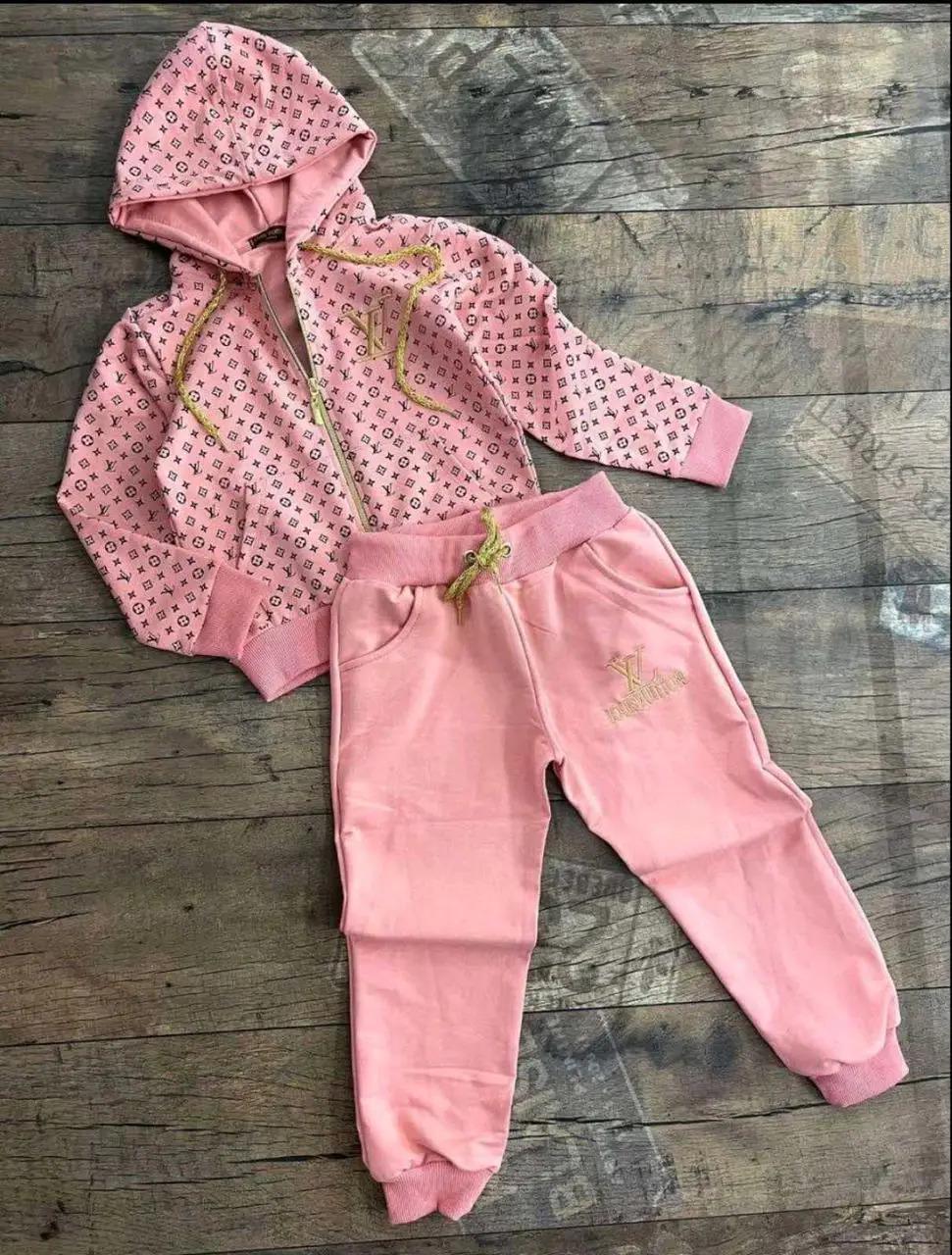 Костюм спортивний на дівчинку A Kids 134-140 см Персиковий