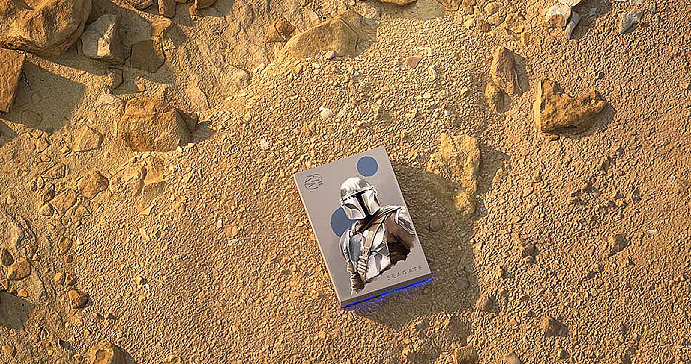 Внешний жесткий диск Seagate FireCuda 2 TB STKL2000405 The Mandalorian Drive Special Edition (69637) - фото 4