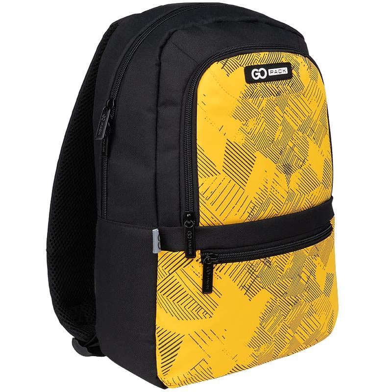 Рюкзак підлітковий GoPack Education Teens 37x24x9 см 10 л Чорно-жовтий (GO22-119S-2) - фото 2