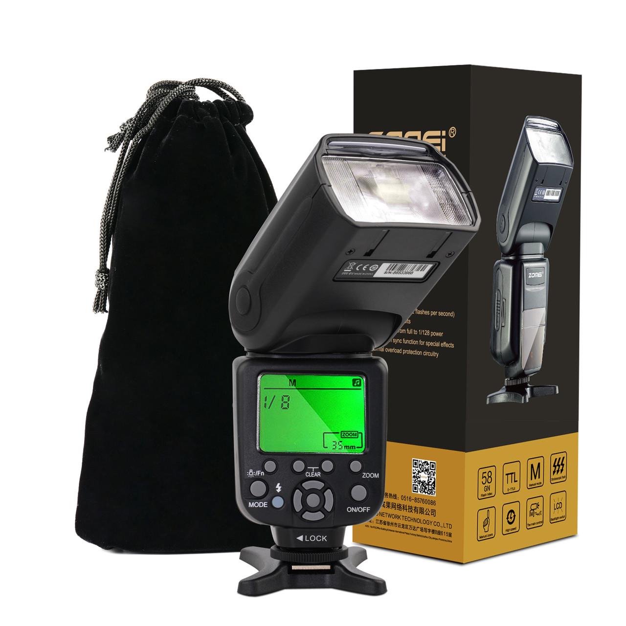 Вспышка для фотоаппаратов Canon ZOMEI Speedlite ZM860T с E-TTL и HSS (408075608)