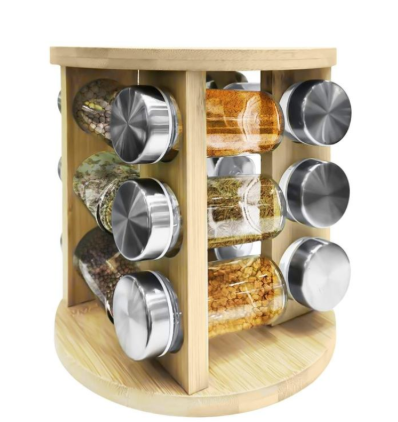 Набор для специй Bohmann на круглой подставке 12 шт. (BH 7864-12 FL)