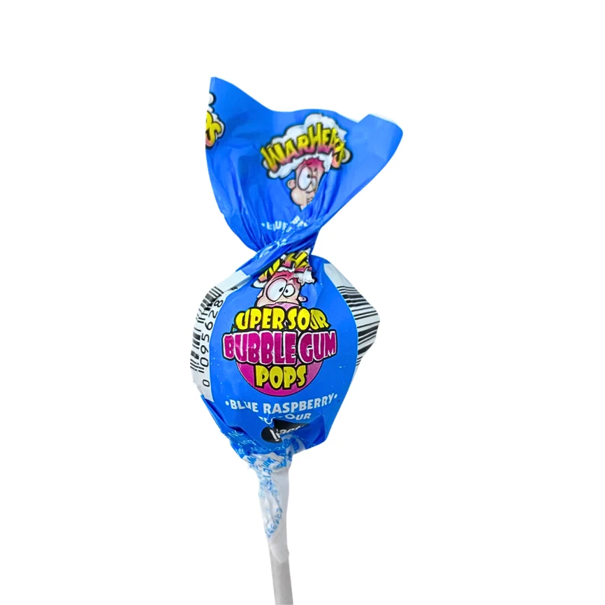 Льодяник на паличці Warheads Super Sour Bubblegum Pops 19 г (2153996851)