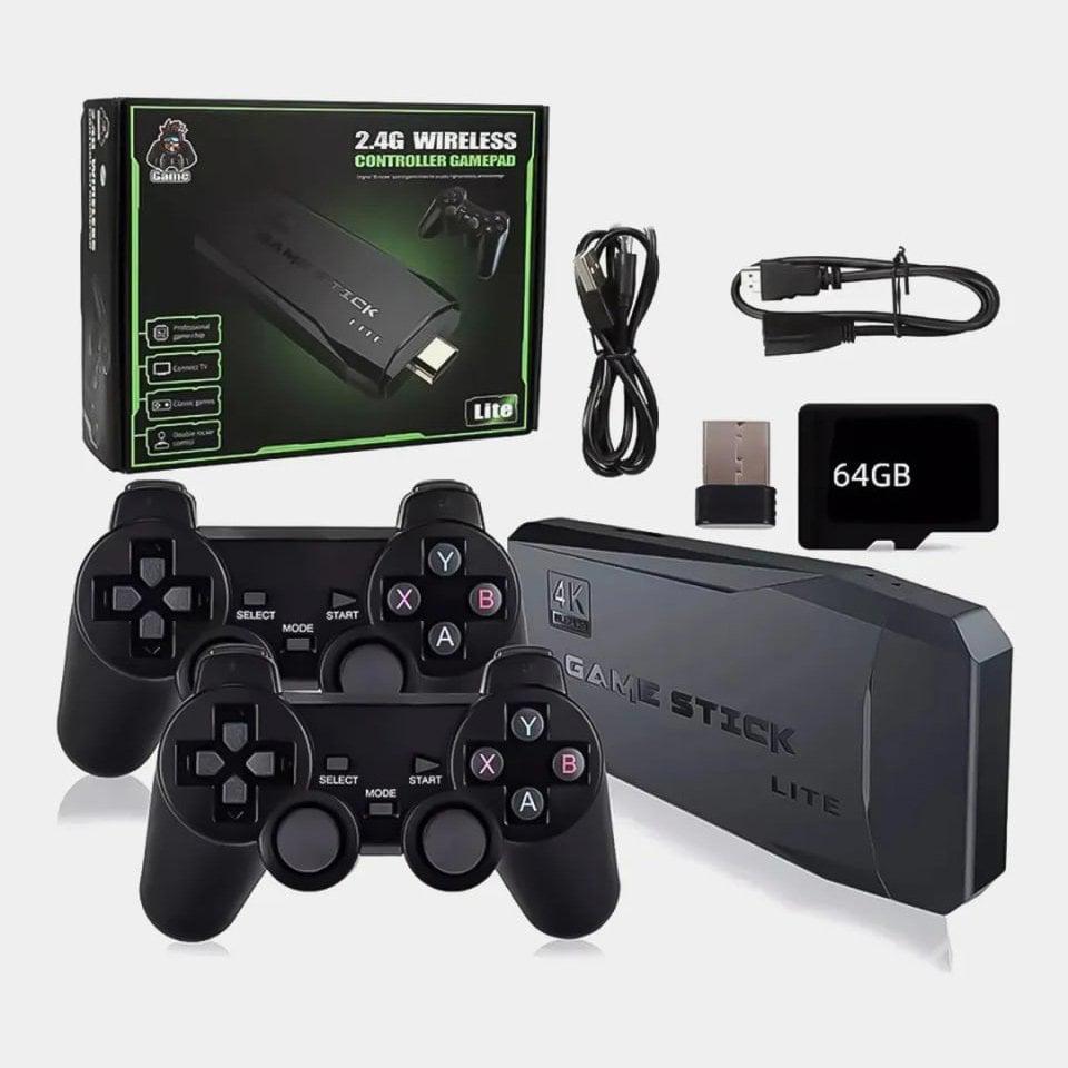 Консоль ігрова Data Frog M8 RK3032 Game Stick Lite 64 GB ТВ + 40000 відеоігор (771) - фото 7