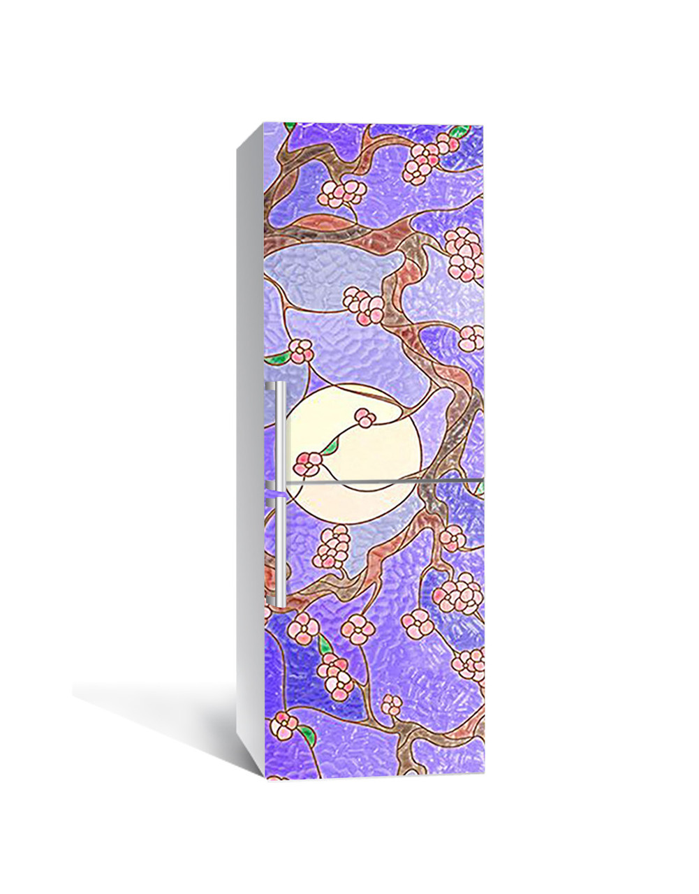 Наклейка 3D на холодильник Zatarga Граненое стекло 650х2000 мм (1274515494)