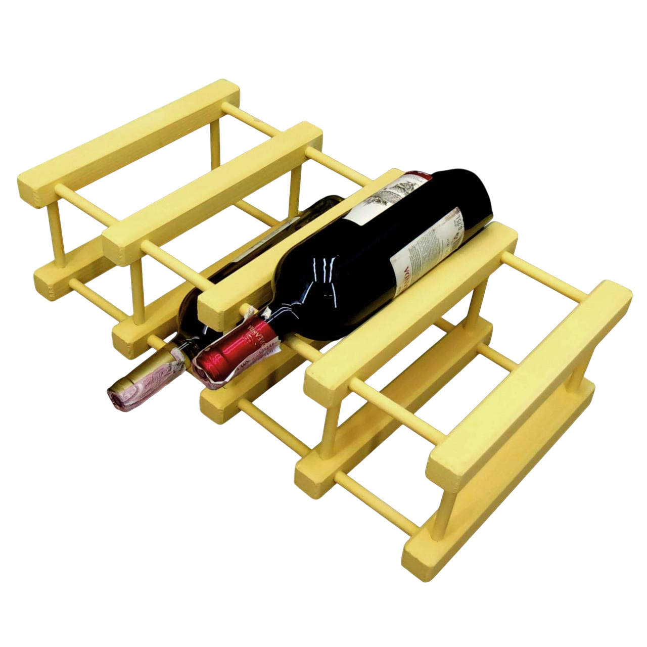 Полка для вина настольная Сенчури 4 Лимонад (Впс-400351)
