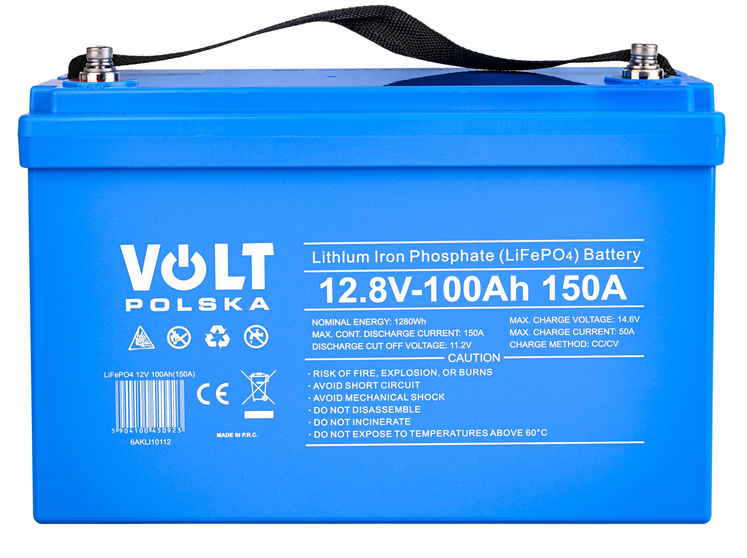 Батарея аккумуляторная Volt Polska LiFePO4 12,8V 100 Ah 150А + BMS + Bluetooth (20302) - фото 7