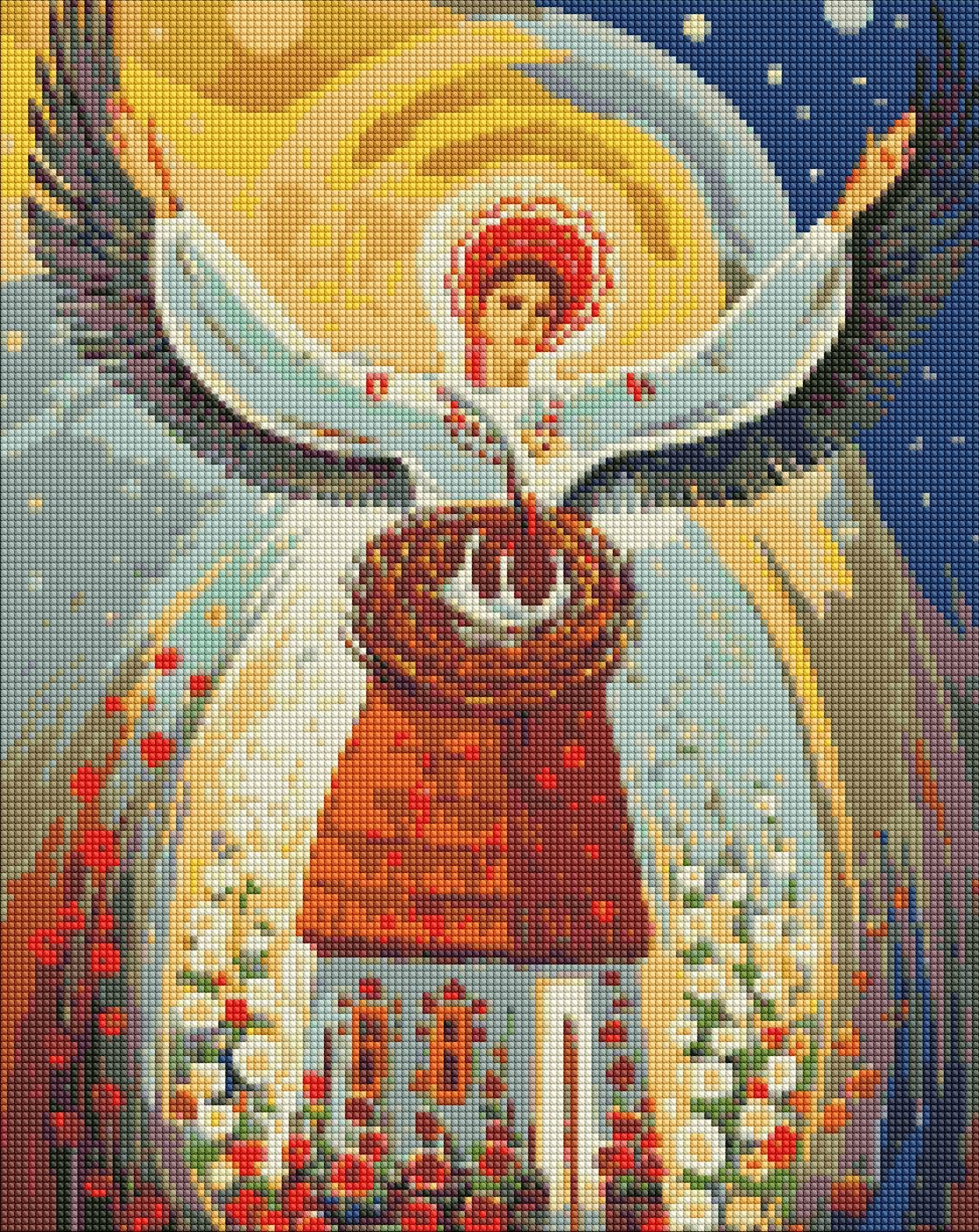 Алмазная мозаика Идейка Берегиня 40х50 см (AMO7416)