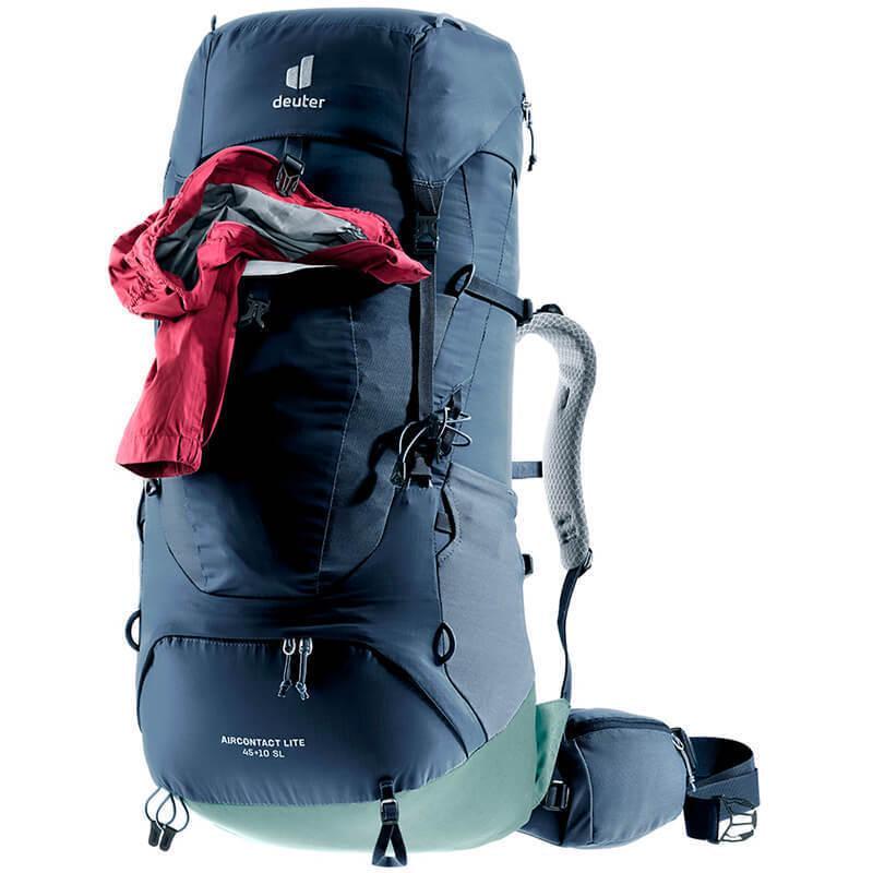 Туристичний рюкзак Deuter Aircontact Lite 45+10 л SL Ink-jade (3340223 3248) - фото 10