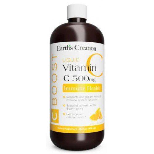 Вітаміни Liquid Vitamin C 500 мг 473 мл