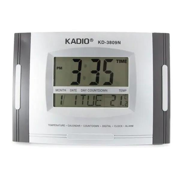 Часы настольные цифровые Kadio KD-3809 19х15см