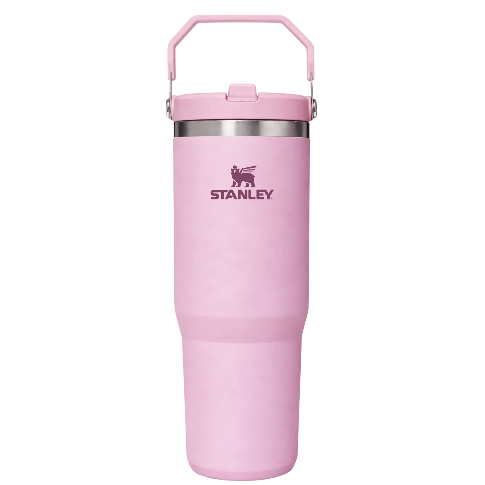 Термочашка Stanley The IceFlow Flip Straw Tumbler 30 oz 0,88 л Розовый