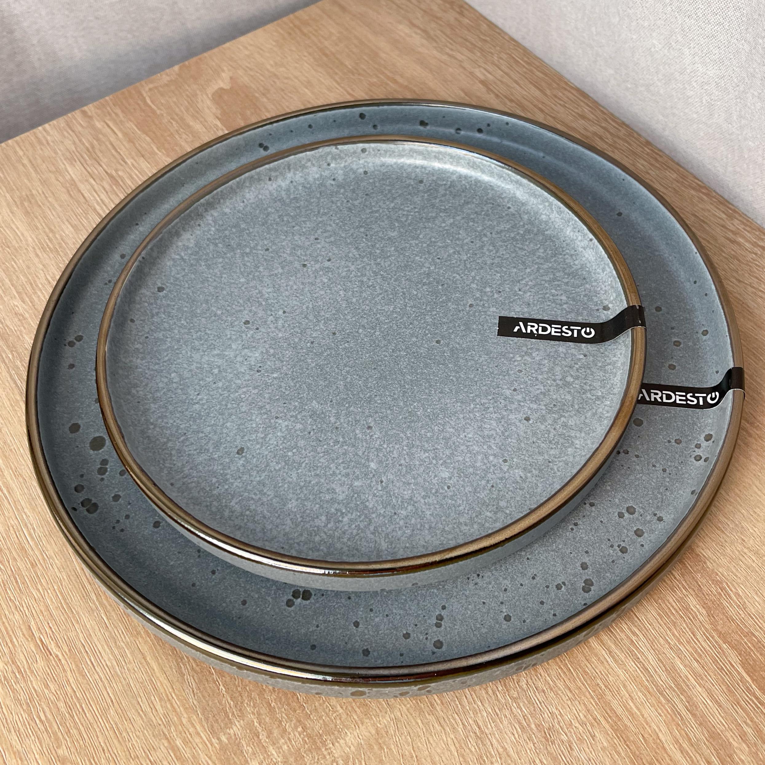 Столовый сервиз посуды 5 предметов на 1 персону Ardesto Fasano матовый керамика Светло-серый - фото 24 Столовый сервиз посуды 5 предметов на 1 персону Ardesto Fasano матовый керамика Светло-серый - фото 24