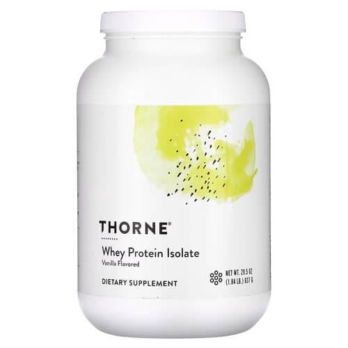 Изолят протеина Thorne Whey Protein Isolate 906 г Ваниль (THR-00568)