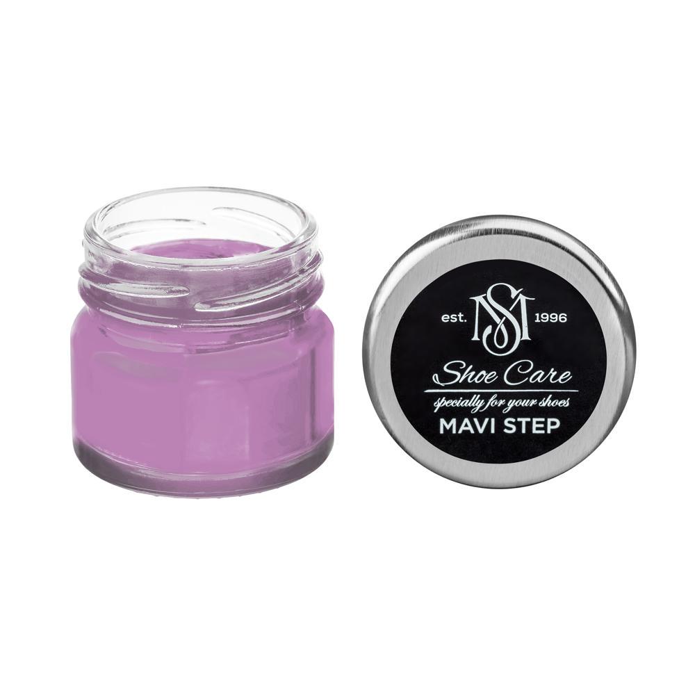 Крем для обуви из гладкой кожи MAVI STEP Custom 25 мл Малиново-голубой с желтым (2040-R40B)