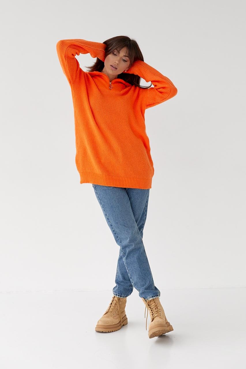 Туника оверсайз S Оранжевый (9506336) - фото 5 Туника оверсайз S Оранжевый (9506336) - фото 5